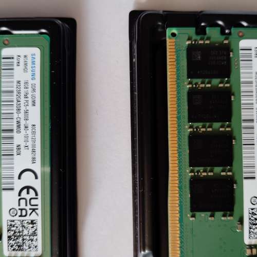 Samsung DDR5 5600Mhz 16GBx2(32GB) CL46 M323R2GA3DB0-CWM0D（淘寶購買，香港無保...