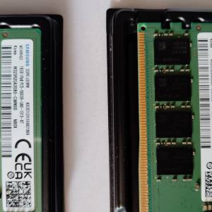 Samsung DDR5 5600Mhz 16GBx2(32GB) CL46 M323R2GA3DB0-CWM0D（淘寶購買，香港無保...