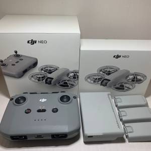 [觀塘實體店] 二手 DJI Neo Fly More Combo (主機全新未開封激活) 行貨 + Care Ref...