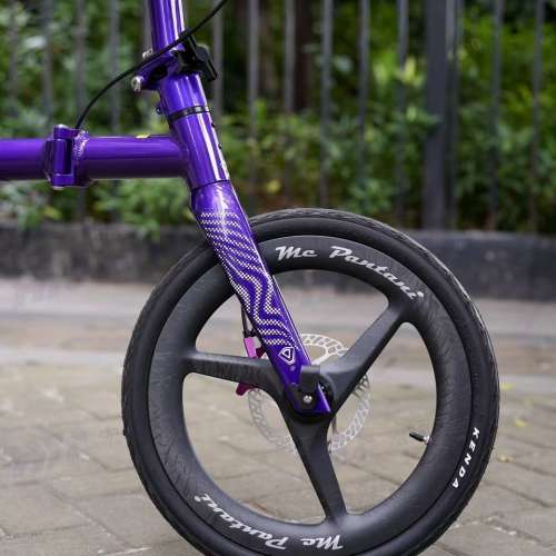 Mc Pantani 潘塔尼 Java Neo 專用16吋 三刀碳纖輪組 (另可定制顏色和20寸,價錢一樣)