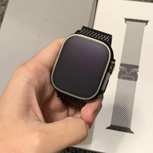 香港行貨Apple Watch Ultra 2 黑色鈦金屬 (49mm) (GPS+Cellular)