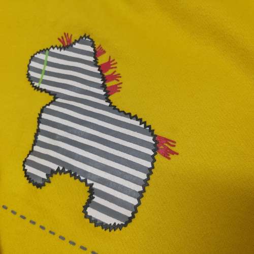 二手黃色衛衣 套頭衛衣 加絨衛衣 上衣