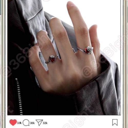 短劇王皓禎同款本命蛇戒指