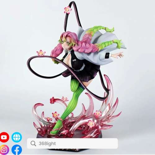 鬼滅之刃 戀柱 甘露寺蜜璃手辦模型