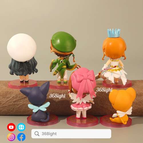 全新 百變小櫻庫洛魔法使 迷利模型手辦