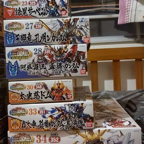 全新高達GUNDAM三國傳SD模型BB戰士not STAR WARS MACROSS Lego 可樂 精品 麥當勞 D...