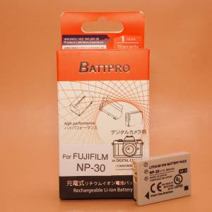 香港行貨由BATTPRO免費一年保用 NP30 NP-30電池合FUJIFILM FinePix F440, FinePix ...