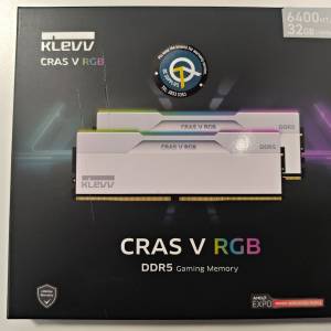 KLEVV CRAS V RGB DDR5 16GB x 2 6400 White