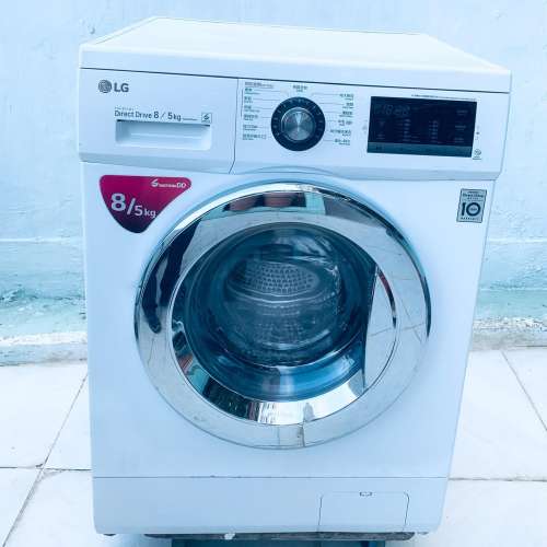 ♻️限時優惠♻️落單即減$500♻️ LG 樂金 前置式 變頻 洗衣乾衣機 可櫃底/嵌入式...