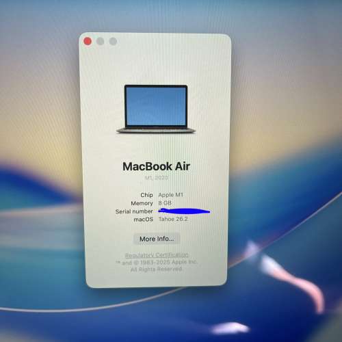 MacBook Air m1 8gb 256gb 行貨