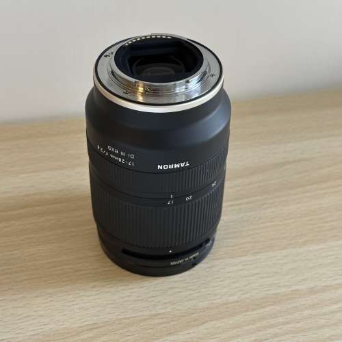 Tamron 17-28mm f2.8 Sony E-mount