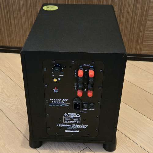 美國 Definitive Technology ProSub 800 8" 重低音喇叭