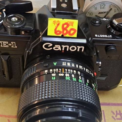 绝版canon 及olympus 菲林相機