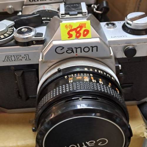 绝版canon 及olympus 菲林相機