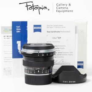 || Carl Zeiss Distagon T* ZM 18mm F4 - Black with full packing ||