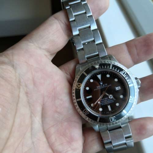 已停產勞力士深潛 SEA-DWELLER 16600 Z頭 AD單密窿 (行貨888 Z字)Full Set全套少帶
