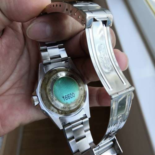 已停產勞力士深潛 SEA-DWELLER 16600 Z頭 AD單密窿 (行貨888 Z字)Full Set全套少帶