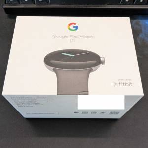 Google Pixel Watch LTE (1st Gen) 41mm polished silver / charcoal