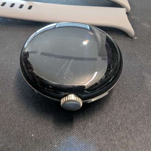 Google Pixel Watch LTE (1st Gen) 41mm polished silver / charcoal