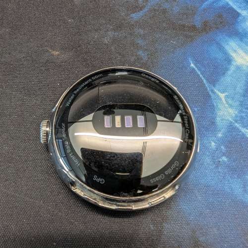 Google Pixel Watch LTE (1st Gen) 41mm polished silver / charcoal