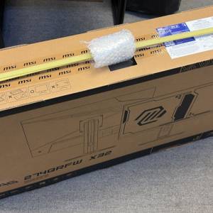 MSI 27" MAG 274QRFW X32 320Hz 2K QHD Rapid IPS (16:9) 白色 電競顯示器 (MO-MA2...