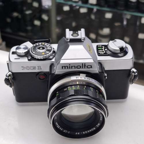 MINOLTA XG 1 + MC 55MM F1.7 全正常