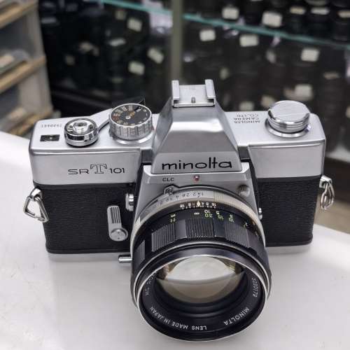 MINOLTA XG 1 + MC 55MM F1.7 全正常