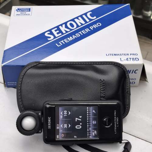 SEKONIC LITEMASTER PRO L-478D LIKE NEW