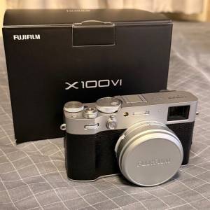 Fujifilm X100VI 銀色 激罕 日本製 Made In Japan 9成新 有件齊盒