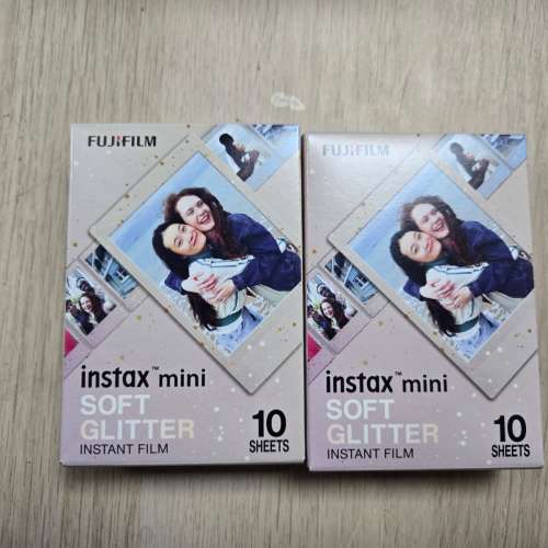 Fujifilm Instax Mini Soft Glitter Instant Film 即影即有相紙 (10張)