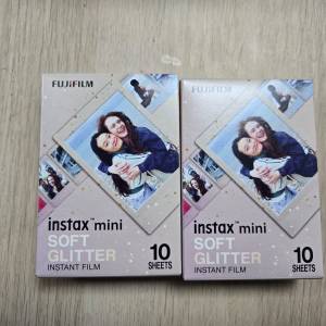 Fujifilm Instax Mini Soft Glitter Instant Film 即影即有相紙 (10張)