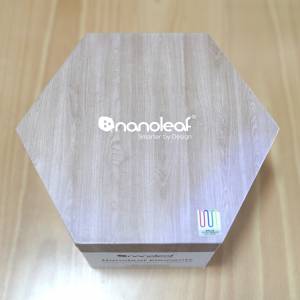全新Nanoleaf Elements Hexagons Starter Kit (7PK) 木紋六角形智能燈板入門套裝 (...
