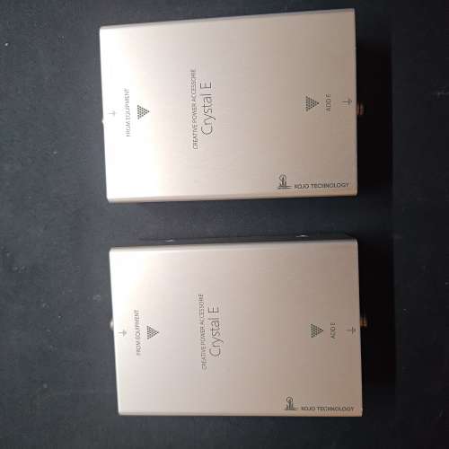 日本 kojo crystal e 地盒一對 跟升級線