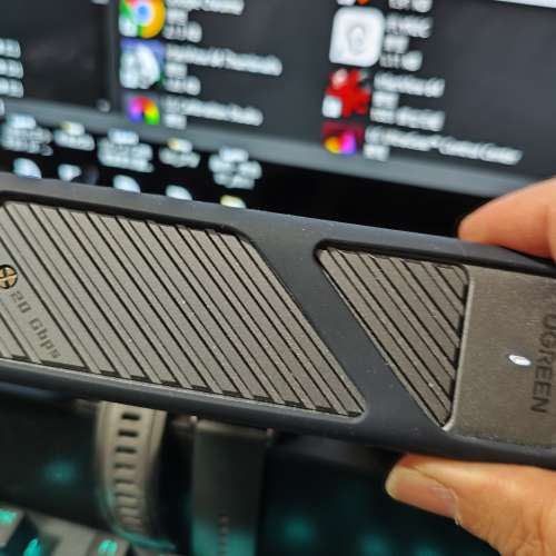 Ugreen 20Gbps support both sata/nvme case with 1T NVMe