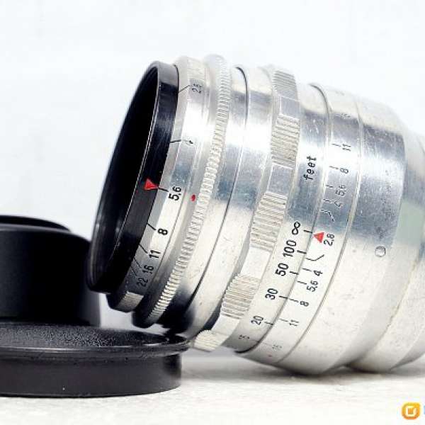 罕有東蔡人像鏡 Carl Zeiss Jena Tessar 1Q Tessar 80mm f2.8 (16葉全圓散景)