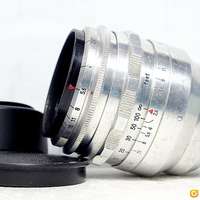 罕有東蔡人像鏡 Carl Zeiss Jena Tessar 1Q Tessar 80mm f2.8 (16葉全圓散景)