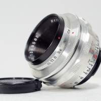 罕見東德老鏡 E. Ludwig Meritar 50mm f2.9 (極新淨)