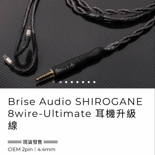 （退坑）Brise Audio SHIROGANE 8wire-Ultimate 耳機升級線