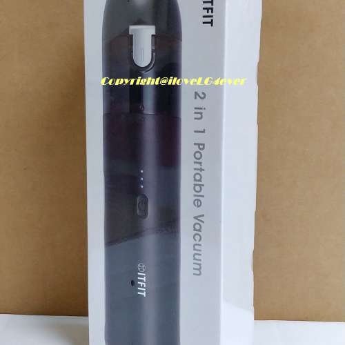 原廠Samsung C&T ITFIT 2 in 1 Portable Vacuum二合一無線手持吸塵器,EX10BLK,100%...