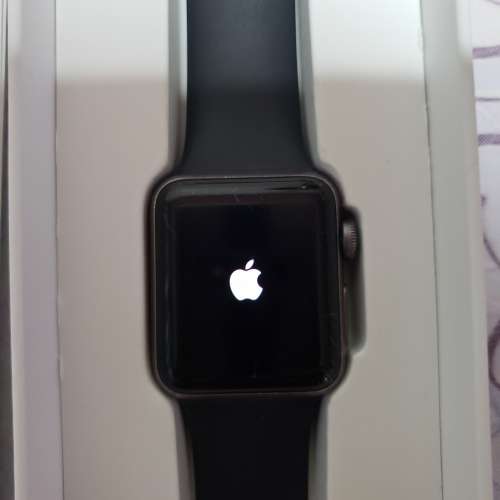 Apple iWatch 3  38mm 全套連充電連盒裝說明書
