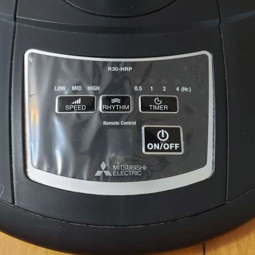 Mitsubishi 三菱 12吋(30cm) 黑色座地電風扇