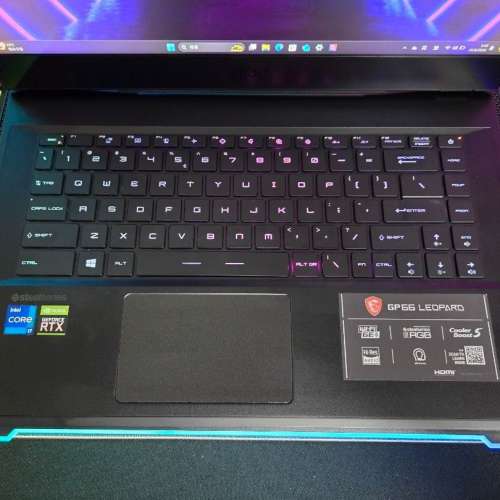 🐉RTX 3080🈵 🐉MSI GP66 Leopard 11UH 🖥️15" FHD 240Hz Mon 💽i7-11800H