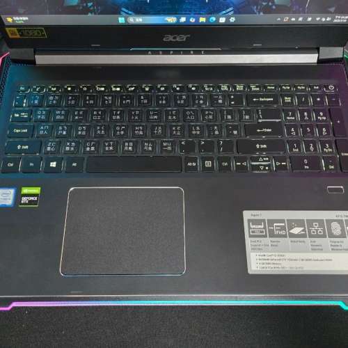 🅰️GTX1650 🅰️Acer Aspire 7 🖥️FHD Mon 💽 i5-9300H 🖼️GTX 1650 &reg;️8GB RA...