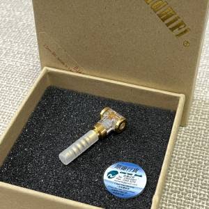 放售DDHiFi 2.5轉4.4不銹鋼鍍金版平衡轉插(DJ44AG)(99%新)