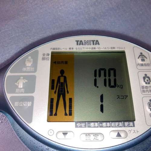 日本製造 BC-620 TANITA 塔尼達 百利達 脂肪磅 體脂磅  made in japan