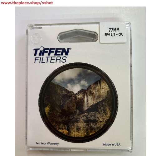 [全新行貨] 特價!! Tiffen FusionPOL 77mm Black Pro-Mist + CPL (Density 1/4) Fi...