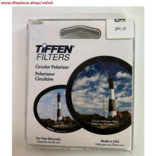 [全新行貨] 特價!! Tiffen Filte FusionPOL Black Pro-Mist + CPL (82mm Density 1/4)