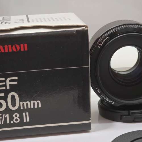 Canon EF 50mm 1.8 II
