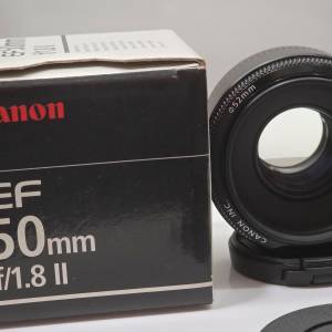 Canon EF 50mm 1.8 II