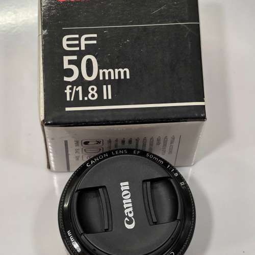 Canon EF 50mm 1.8 II